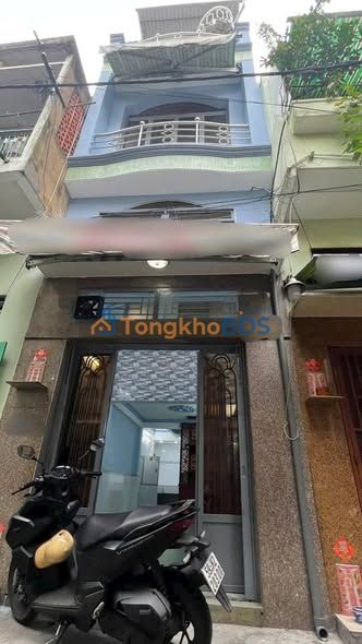 Cho Thuê Nhà Đúc 4 Tầng P.12 Q.Bình Thạnh - 3PN, Hẻm 3m