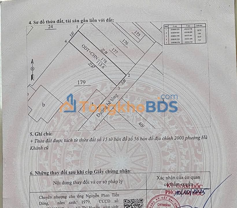 Đất ngõ 188 Hồ Tùng Mậu 114m² giá thỏa thuận - Sổ đỏ chính chủ