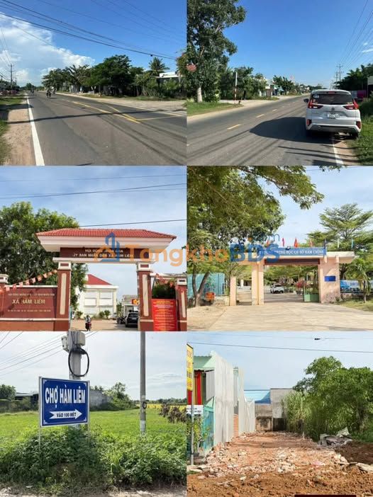 Đất nền Hàm Liêm 166m² giá 1.4 tỷ - Sổ đỏ chính chủ