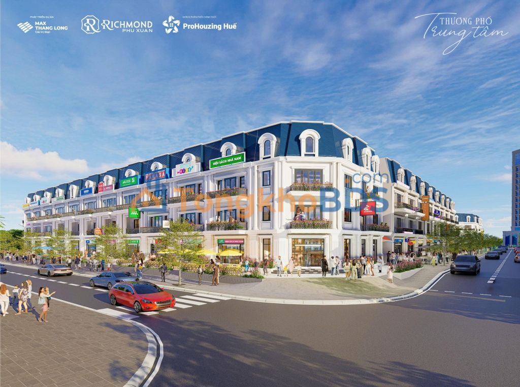 Shophouse Trường An Huế 132m² 8 tỷ - Mặt tiền kinh doanh