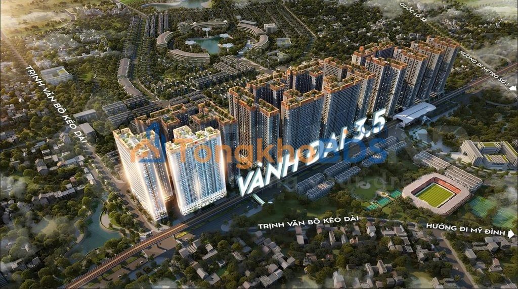 Chung cư Hinode Royal Park Kim Chung 73m² view đẹp