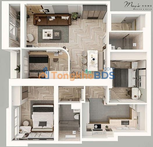 Căn hộ NR Phú Mỹ Hưng Nguyễn Văn Linh 118m² 38 triệu - Bàn giao ngay