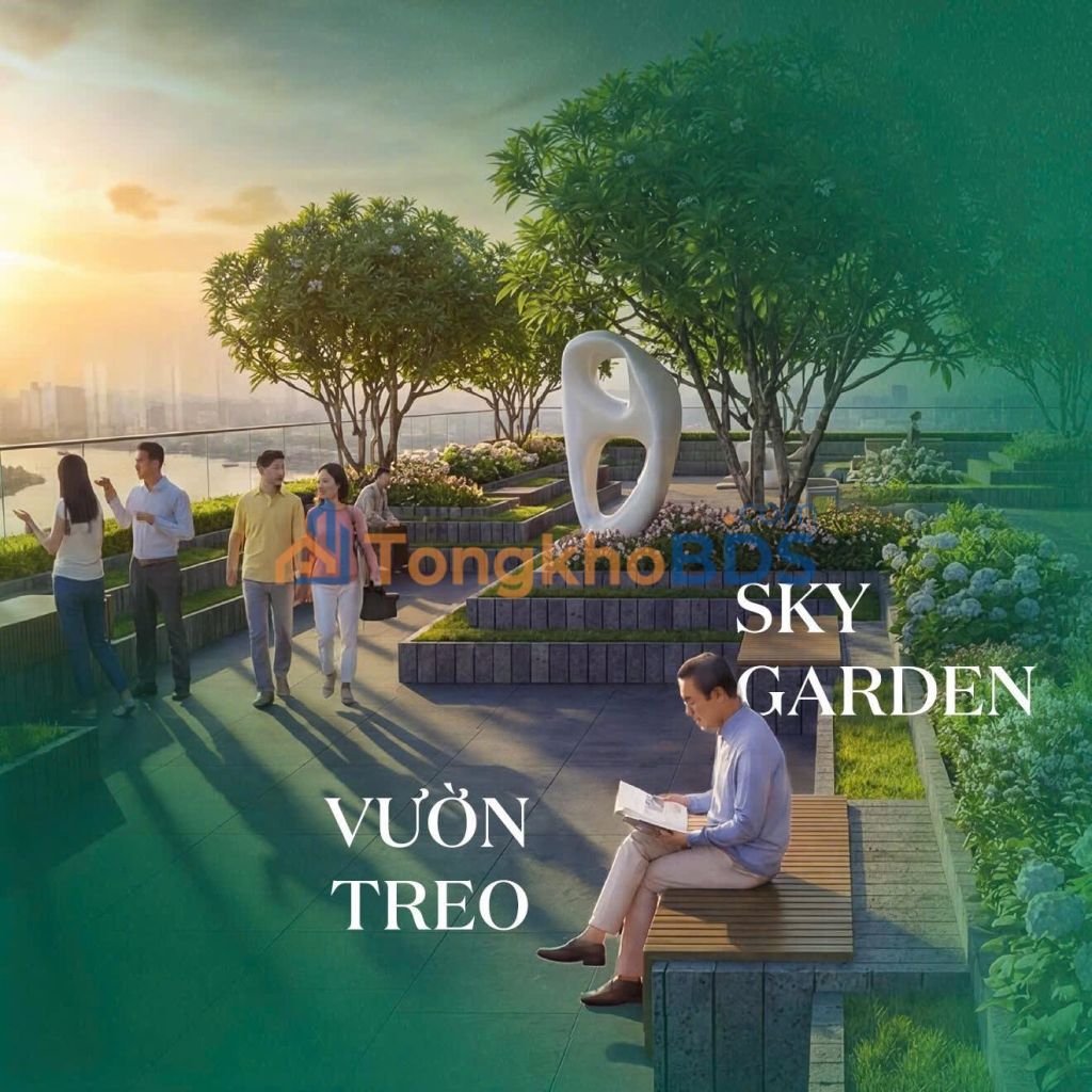 Căn hộ Sky City Q7 70m² 98tr/m² - View đẹp