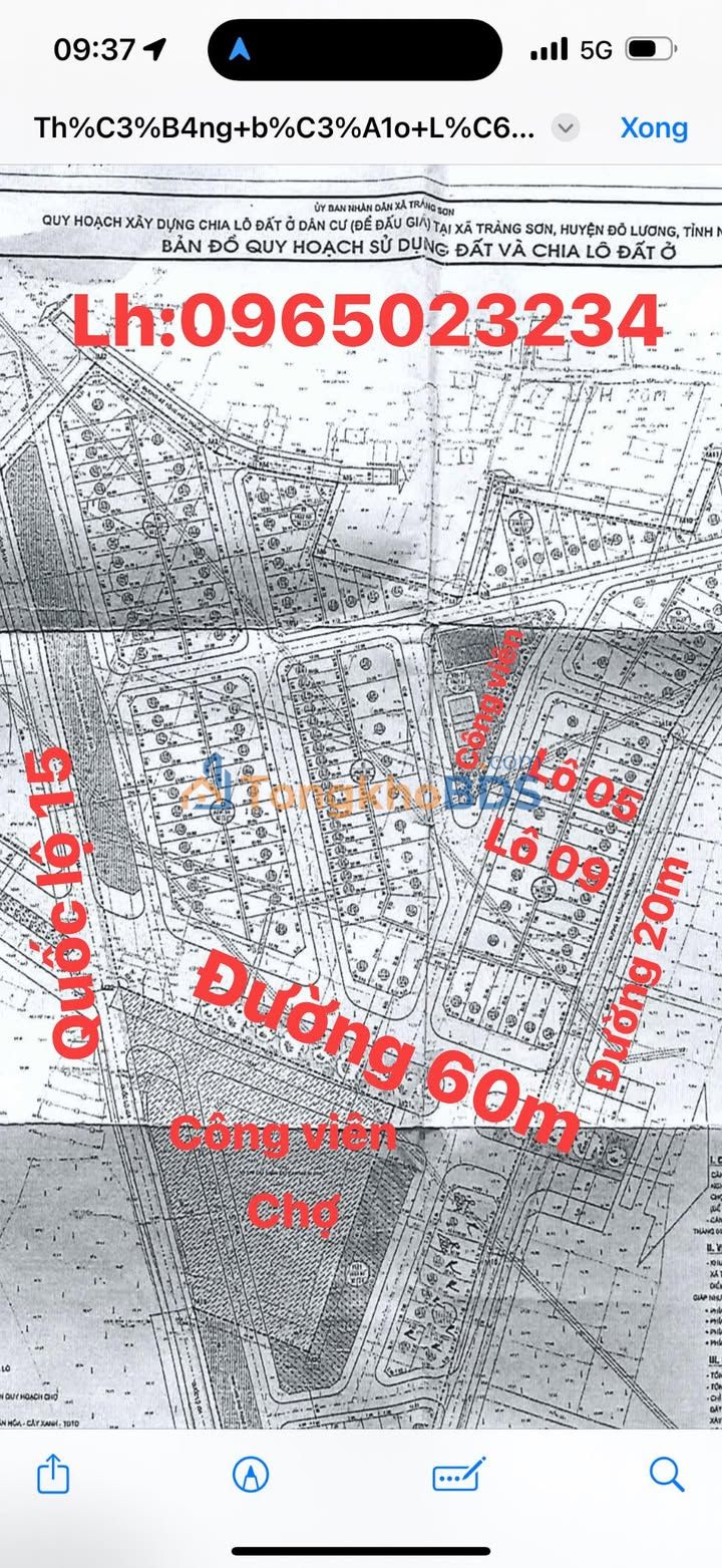 Đất nền Lương Sơn Nghệ An 175m² giá 2 tỷ - Đầu tư sinh lời