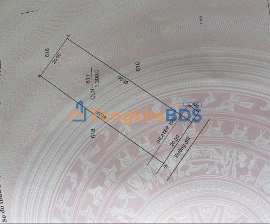 Đất Định Thành Dầu Tiếng 1300m² 1 tỷ - Giá tốt hiếm có