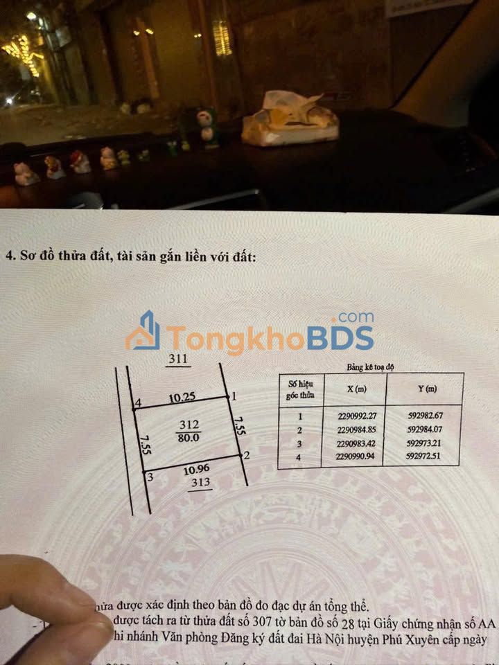 Đất nền Vân Tảo 80m² - Sổ đỏ sẵn sàng, giá chỉ 1.4 tỷ