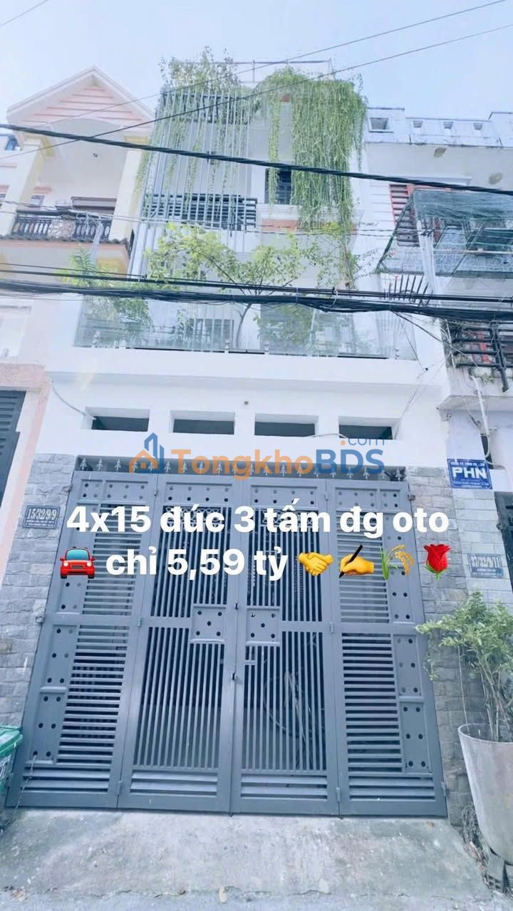 Nhà Phố 3 Tấm 60m² P. Tân Chánh Hiệp Q12 - 5.59 Tỷ