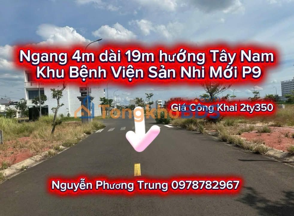 Bán Đất Đường Số 1 Tuy Hoà 76m² Hướng Tây - Giá Tốt Nhất