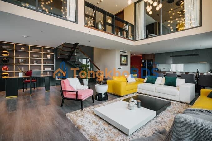 Pentstudio Tây Hồ - Duplex 152m² view Cầu Nhật Tân, 3PN Full Nội thất Cao cấp
