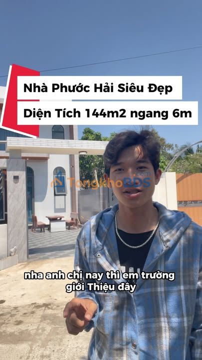 Nhà Phước Hải 144m² Full Nội Thất - Hướng Đông Mát Mẻ - Giá 2.5 Tỷ