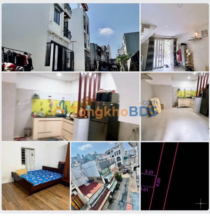 Nhà HXH 6m Bình Tân 45m², 3 Tầng, Gần Aeon - 3.15 Tỷ