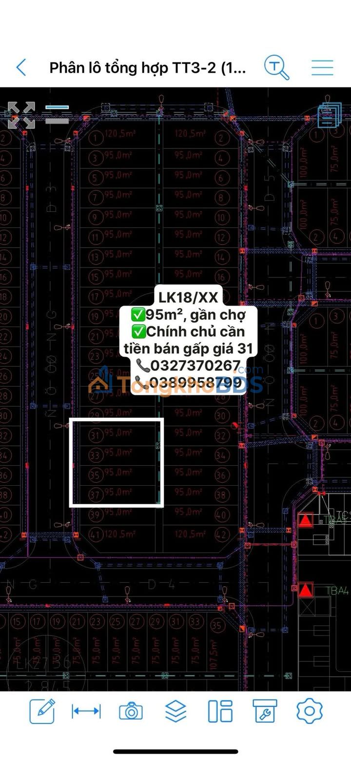 Bán gấp Shophouse LK18/XX, Yên Phong, Bắc Ninh - 95m², 31 Tỷ - Gần Chợ, Kinh Doanh Đắc Lợi