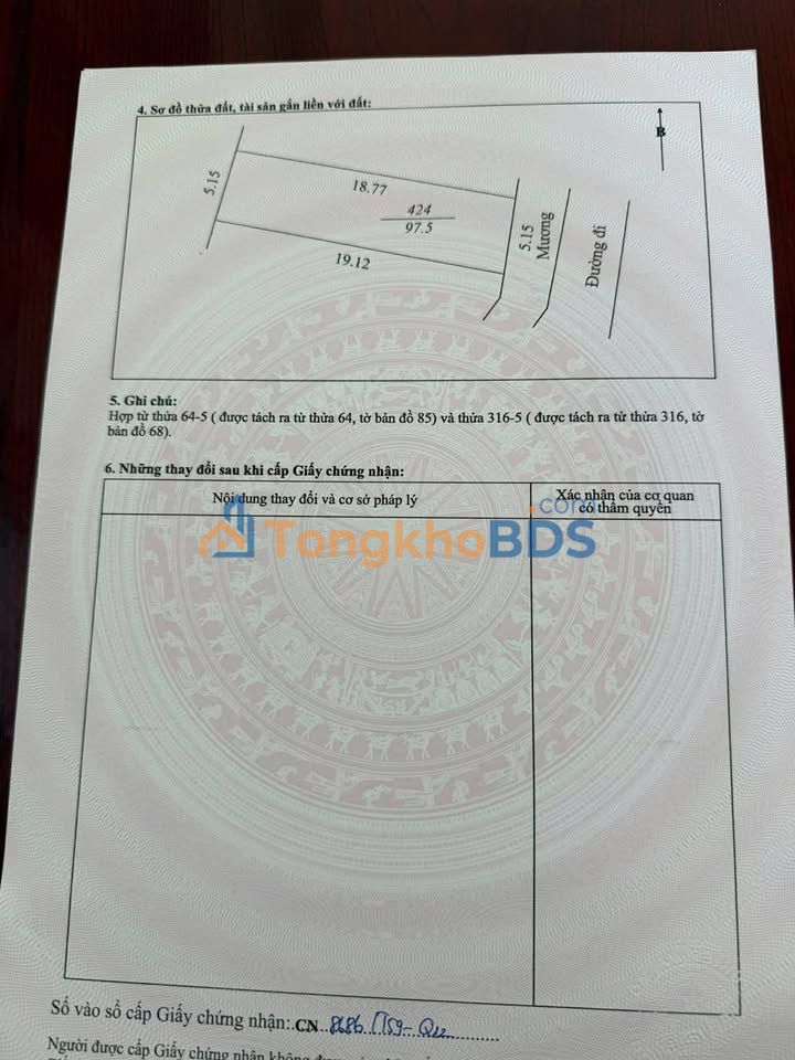 Đất nền Hiệp Hòa Bắc Giang 100m² 1 tỷ - Sổ đỏ chính chủ