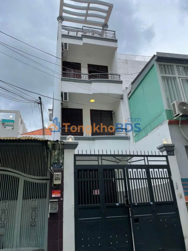 Cho thuê nhà nguyên căn Văn Chung, Tân Bình - 100m², 4PN, Hẻm xe hơi