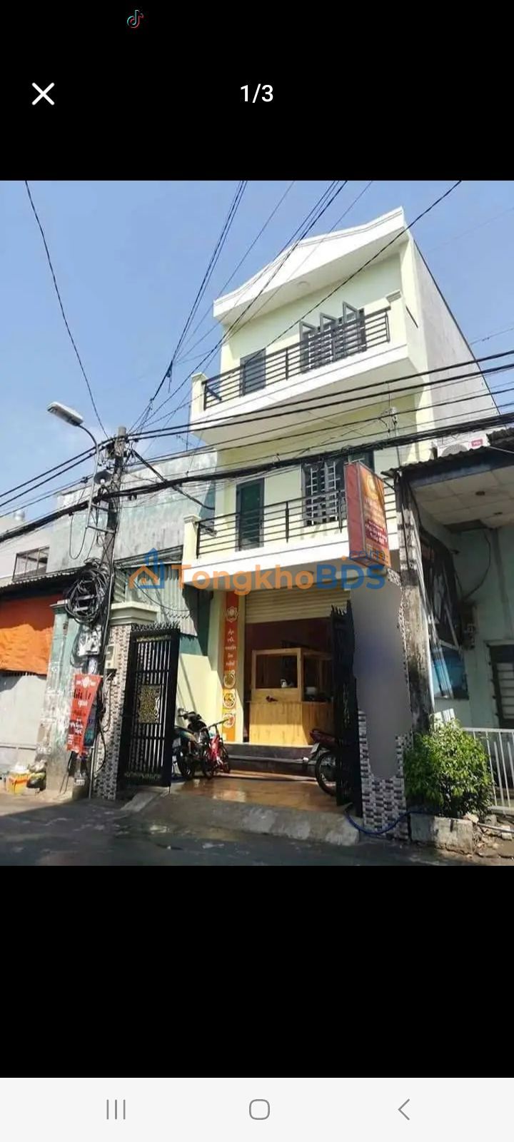Nhà nguyên căn Bình Hưng Hòa B 225m² 12tr - Ô tô vào nhà