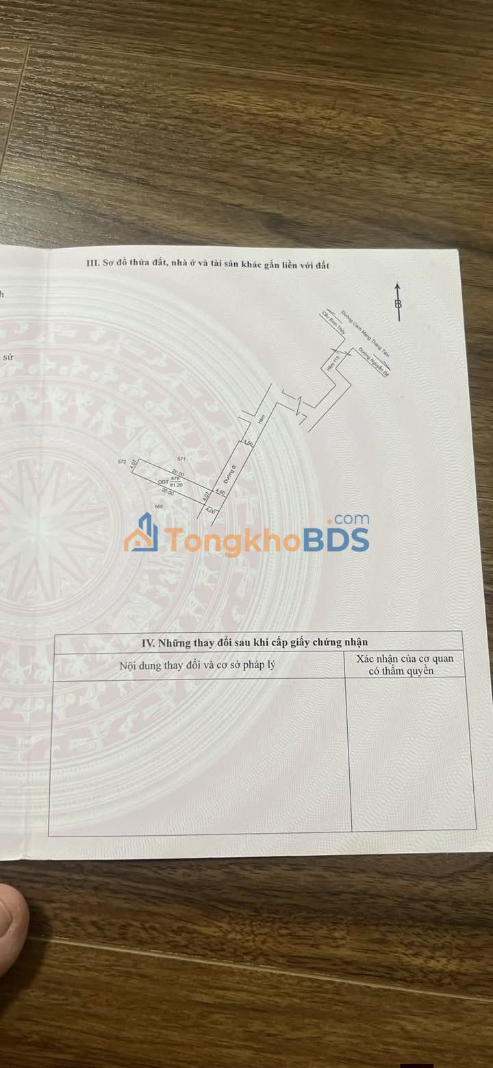 Đất nền An Thới Bình Thủy 81m² 1,95 tỷ - Sổ đỏ chính chủ