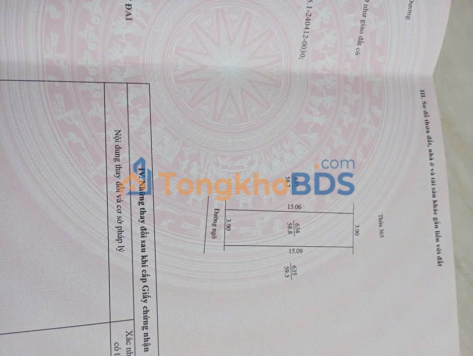 Bán đất 58.8m² Phố Lê Viết Hưng, Hải Dương - Sẵn Sổ Hồng