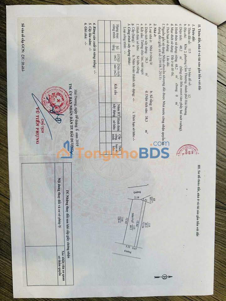 Bán Đất 2 Mặt Tiền 48.2m² Ngõ Hoàng Diệu, Hải Dương - Sổ Hồng Chính Chủ