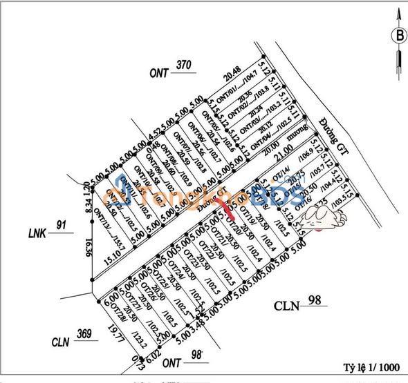 Bán Đất Thổ Cư 102.4m² Tại Tu Vũ, Thanh Thủy - Chỉ 500 Triệu