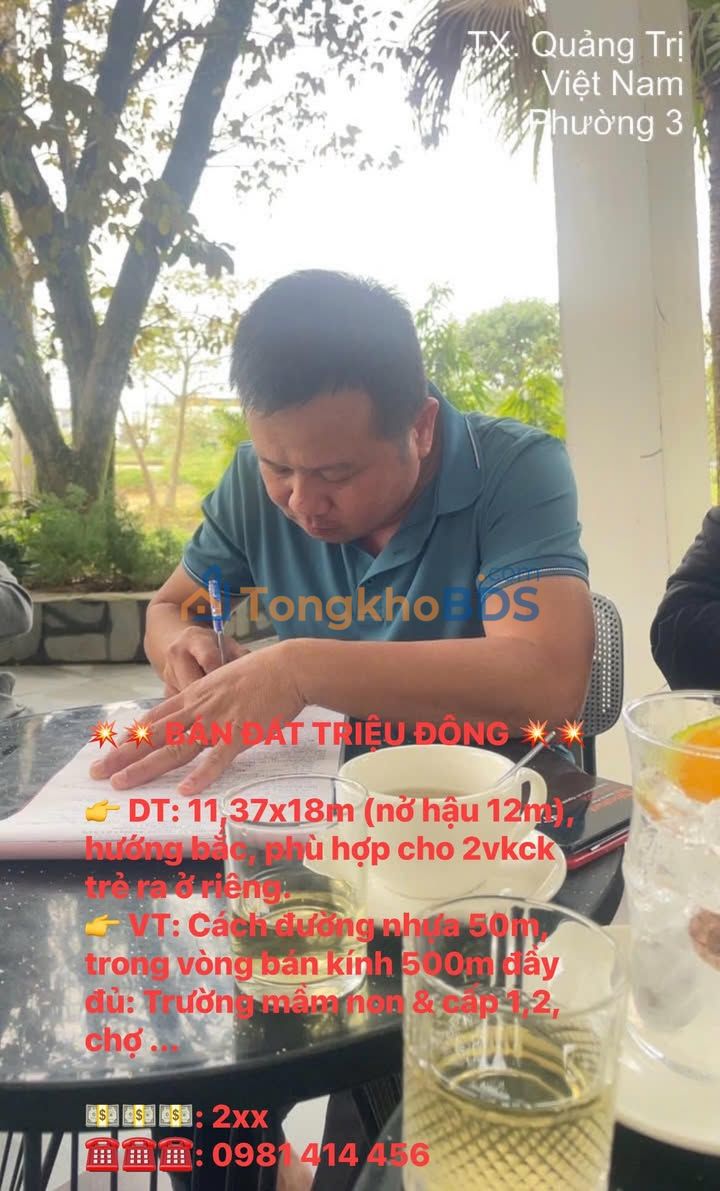 Bán Đất Triệu Phong 223m² (Nở hậu) - Sẵn Sàng Xây Tổ Ấm