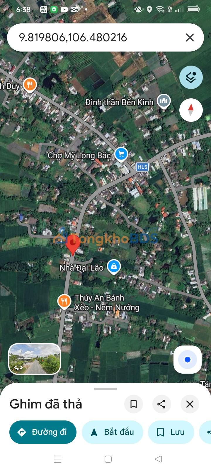 Đất nền Mỹ Long Bắc 902m2 1.98 tỷ - Sổ đỏ chính chủ