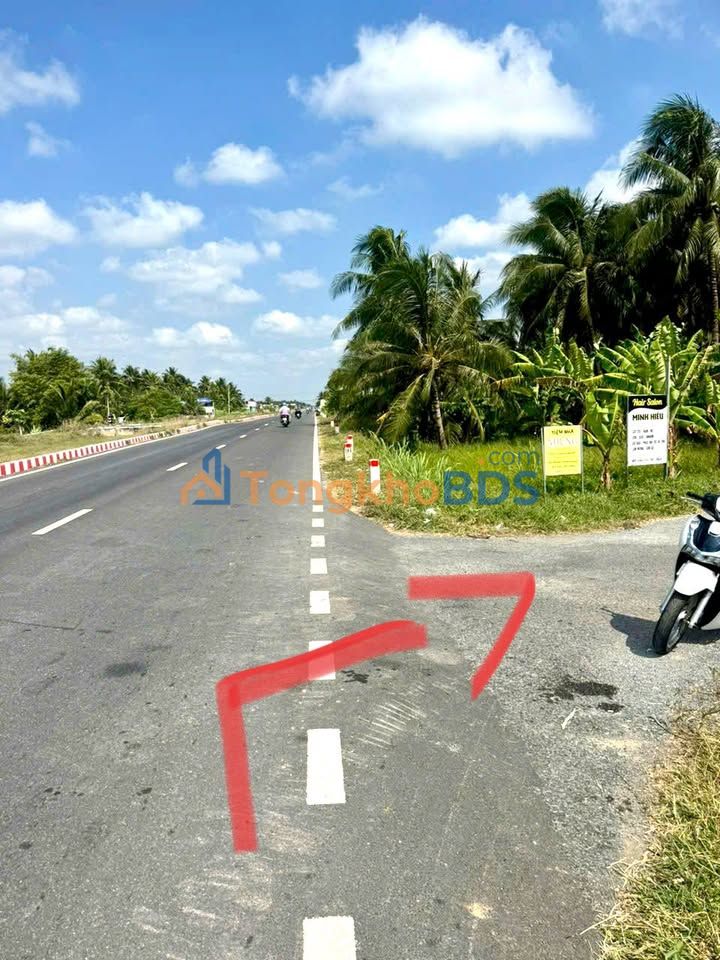 Bán Đất Mặt Tiền Nhựa Càng Long, Trà Vinh - 504m² Giá 1 Tỷ