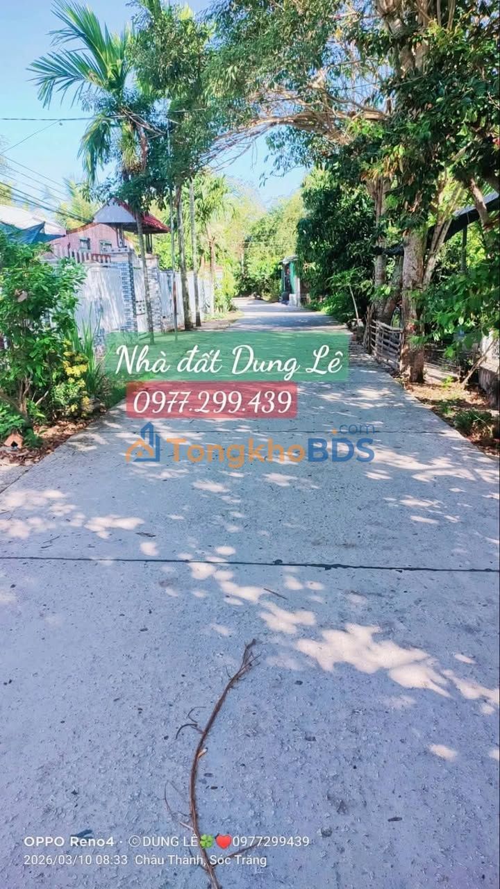 Đất nền Long Phú Sóc Trăng 270m² 5xxtr - Đường to ô tô