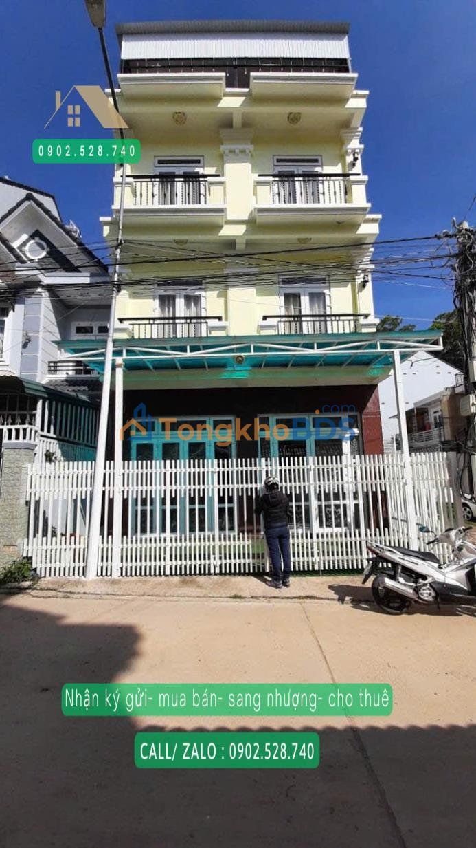 Bán Nhà 112m² Hẻm Ô Tô Nguyễn Công Trứ, Đà Lạt - Dòng Tiền 25 Triệu/Tháng