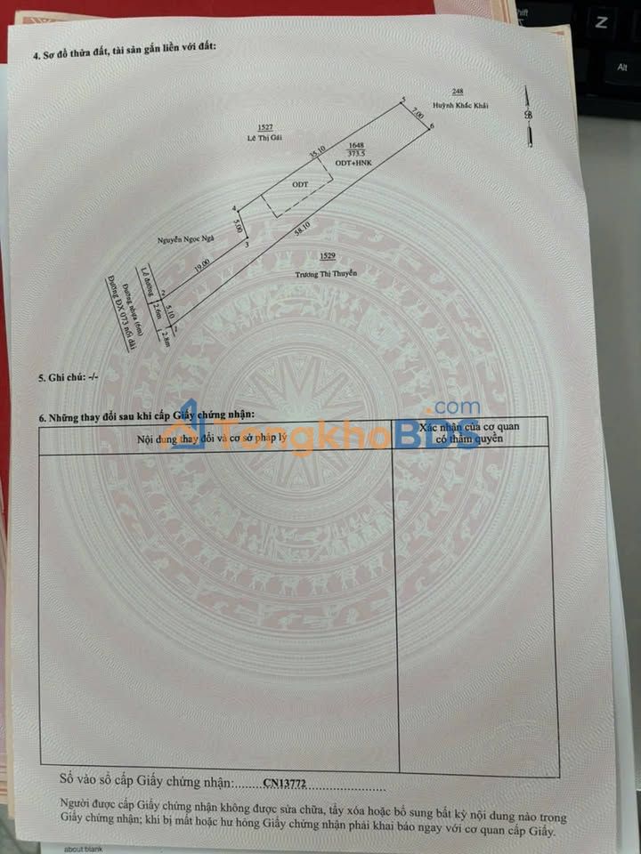 Đất Mặt Tiền ĐX 73 Tân Uyên 373m² - Giá 3.73 Tỷ - Cơ Hội Vàng