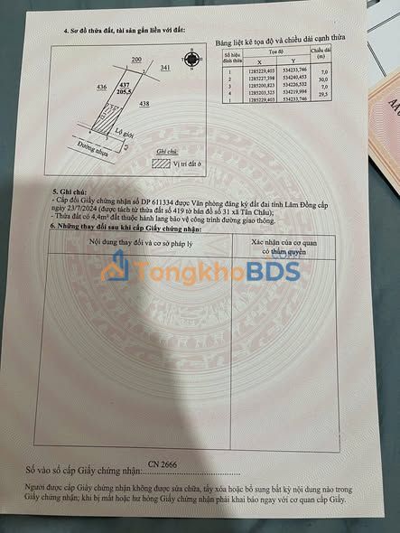 Đất Nguyễn Trung Trực Di Linh 206m² 880 triệu - Sổ đỏ