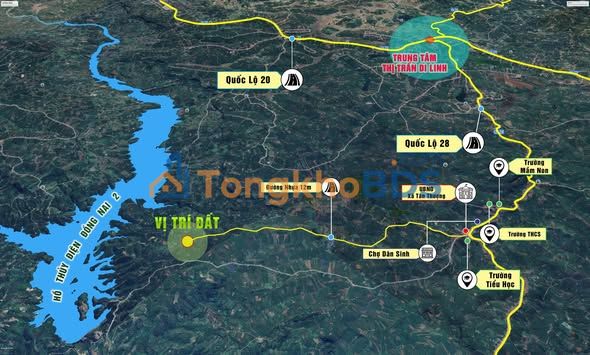 Đất Vườn Lâm Đồng - 300m² Mặt Tiền Sông Đồng Nai Giá Từ 6xx Triệu