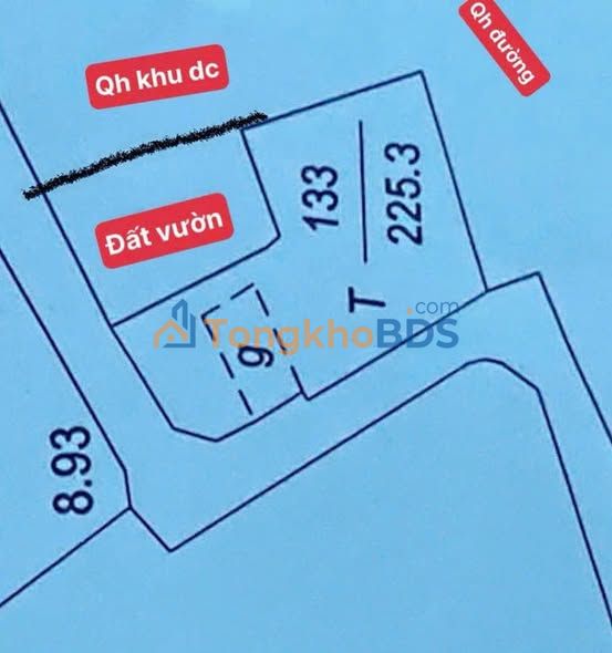 Đất Lô Góc 2 Mặt Tiền Tân Dĩnh, Lạng Giang - 400m², 2.1 Tỷ - Ô tô tránh