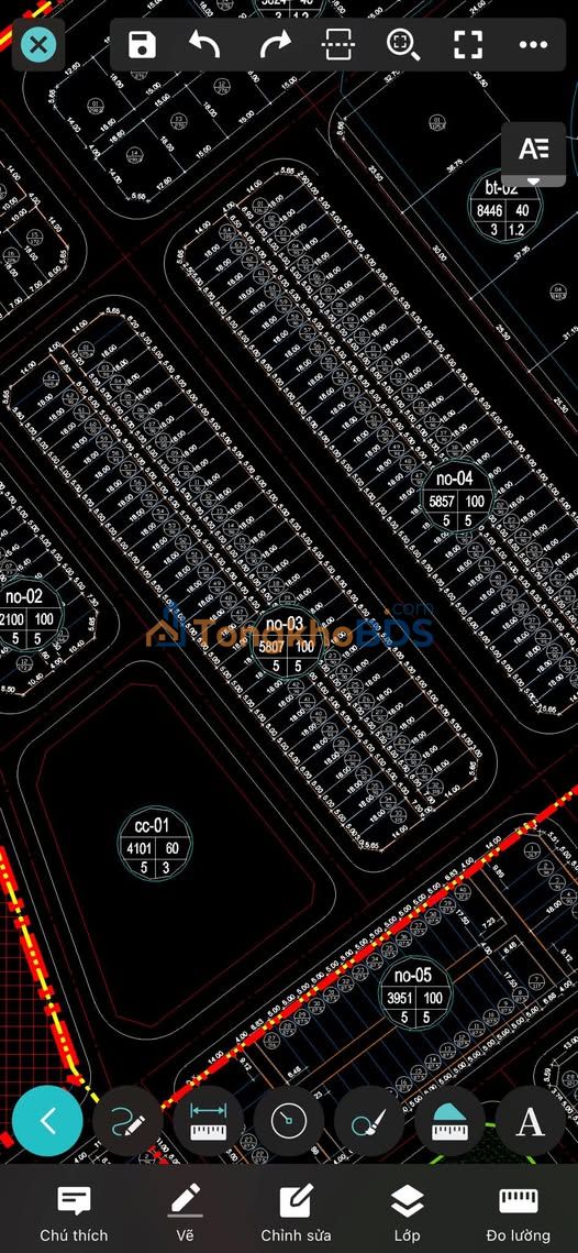 Đất nền 90m² mặt tiền đường Văn Cao, Bắc Giang - Sẵn sổ hồng