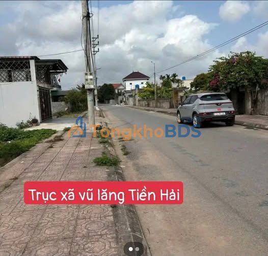 Đất thổ cư 120m² xã Vũ Lăng, Tiền Hải, Thái Bình - Sẵn sổ, giá 1.1 tỷ