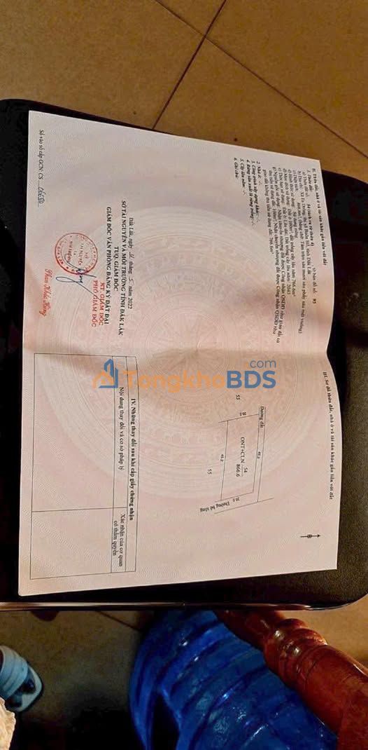 Đất nền Ea Drông Buôn Hồ 900m² 950 triệu - Thổ cư 100%