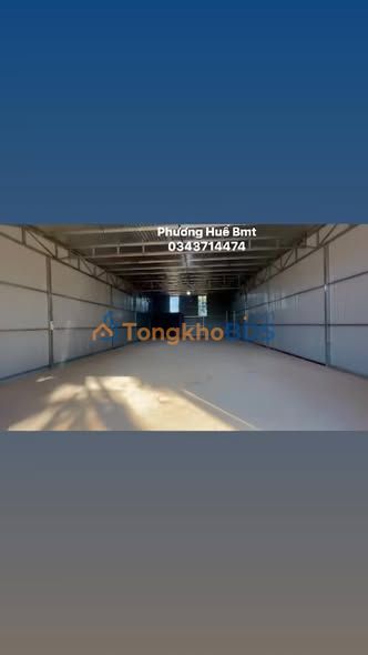 Cho Thuê Kho Xưởng 160m² Đường Trần Quý Cáp, Buôn Ma Thuột - Giá 5 Triệu/Tháng