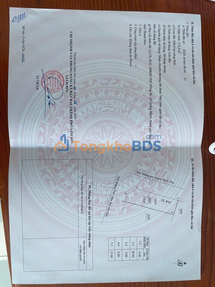 Đất Lô Góc Mặt Tiền Võ Nguyên Giáp Sầm Sơn - 115m² Kinh Doanh Tốt