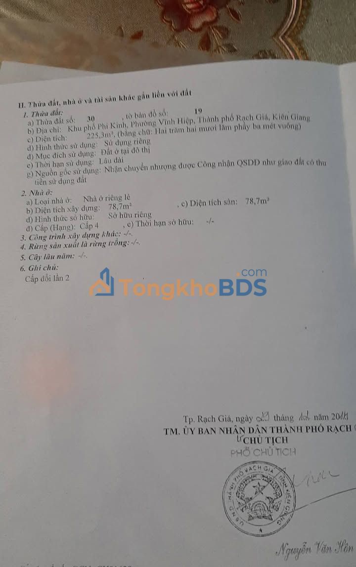 Đất NT Định Phú Quốc 231m² 3.003 tỷ - Thổ cư 100%