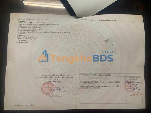 Bán gấp Townhouse 100m² Phù Cừ, Hưng Yên - Giá 2.1 tỷ, Sẵn Sàng Dọn Vào Ở Ngay