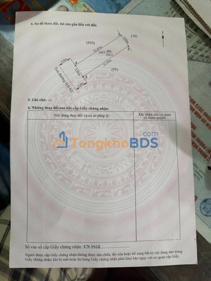 Đất nền Dương Kinh Hải Phòng - 106m² Sổ đỏ, gần Sân bay Cát Bi