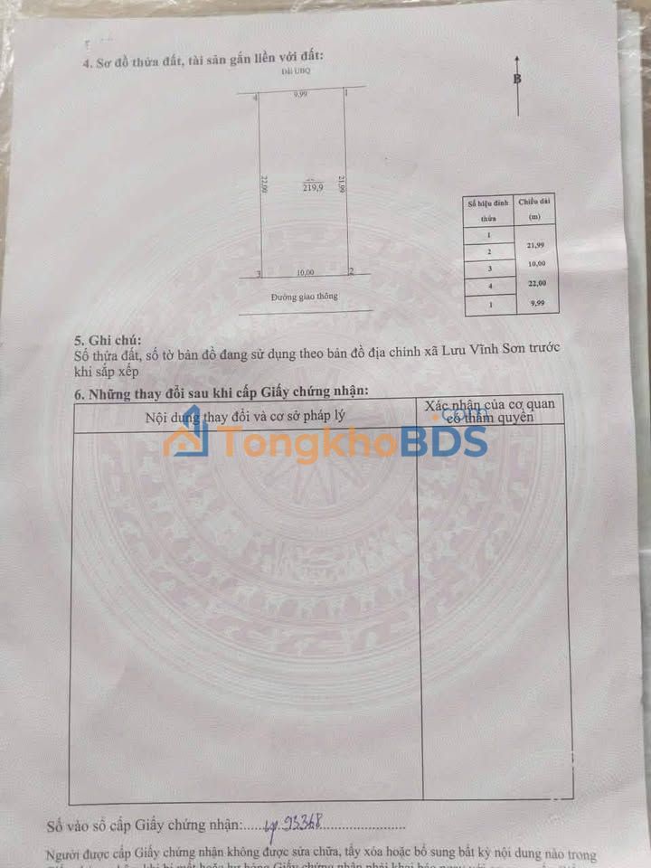 Đất nền Thạch Hà 220m² giá 3.8 tỷ - Sổ đỏ chính chủ