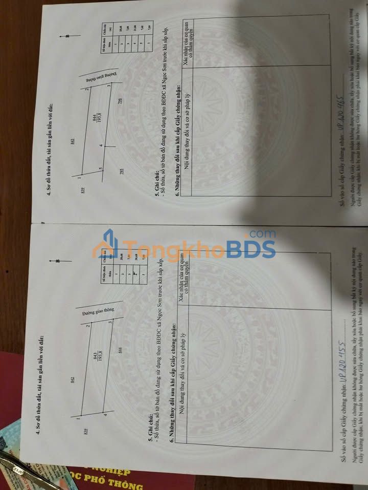 Bán Gấp 2 Lô Đất 193m² Xã Toàn Lưu, Hà Tĩnh - Sổ Sẵn, Giá Tốt