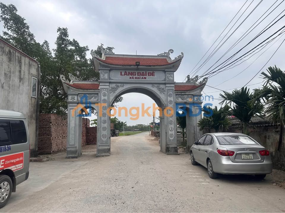 Đất nền Đường 38B Đại An Vụ Bản 104m² 730 triệu – Sổ đỏ chính chủ