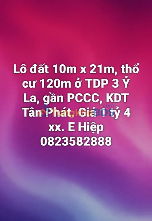 Bán đất 210m² Kim Quan, Tuyên Quang - Hướng Bắc, Sẵn Sổ Đỏ