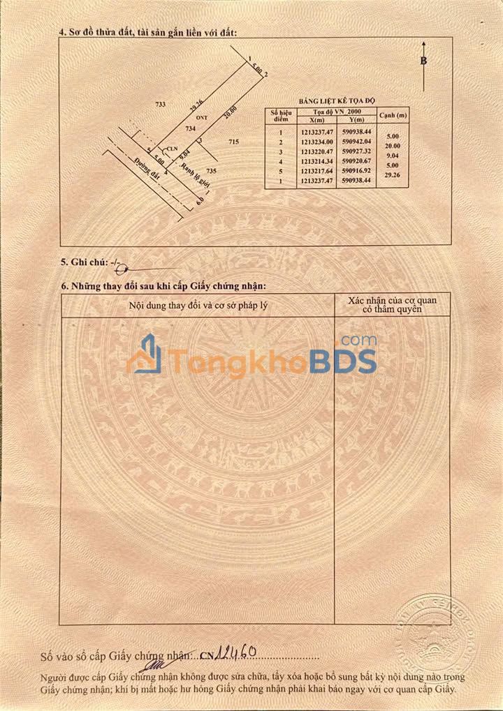Bán Đất Củ Chi 150m² - Sổ Hồng Hoàn Công, Giá 2.15 Tỷ