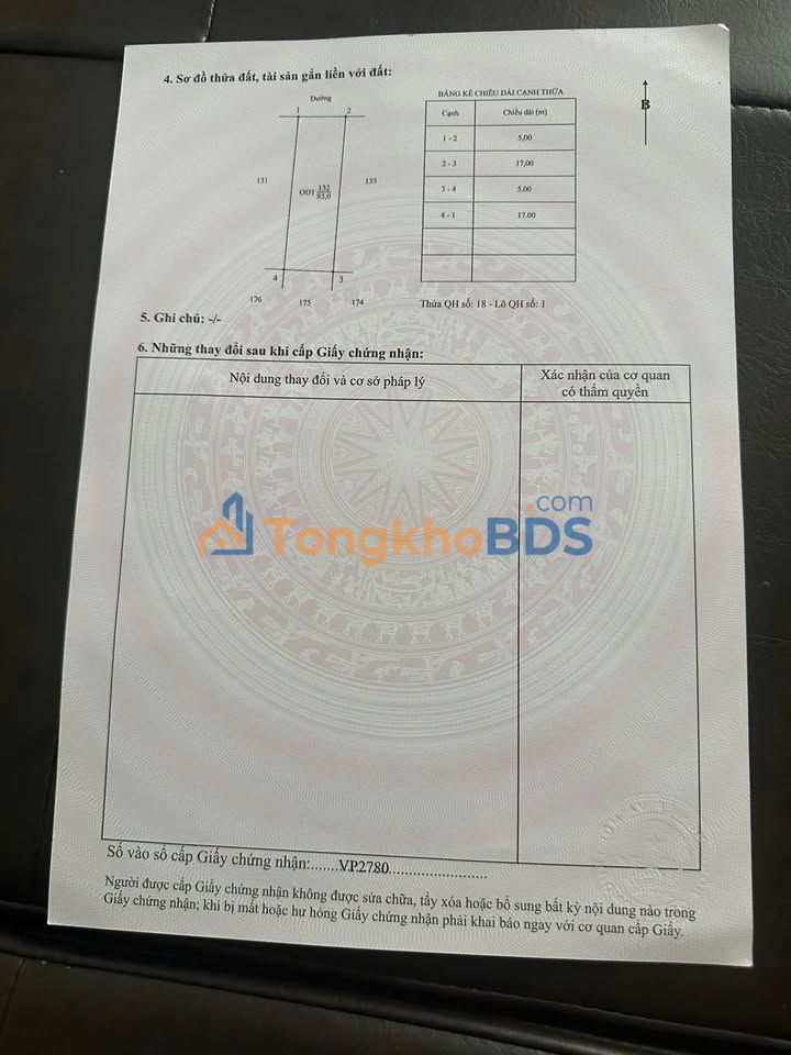 Mặt Tiền Kinh Doanh TDC LTV Nam Định 85m² - Sẵn Sàng Giao Dịch
