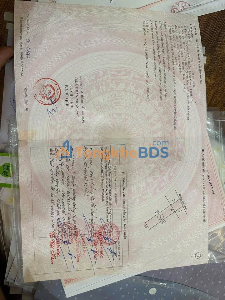 Đất nền Quảng Trạch Thanh Hóa 277m² - Thổ cư 100%