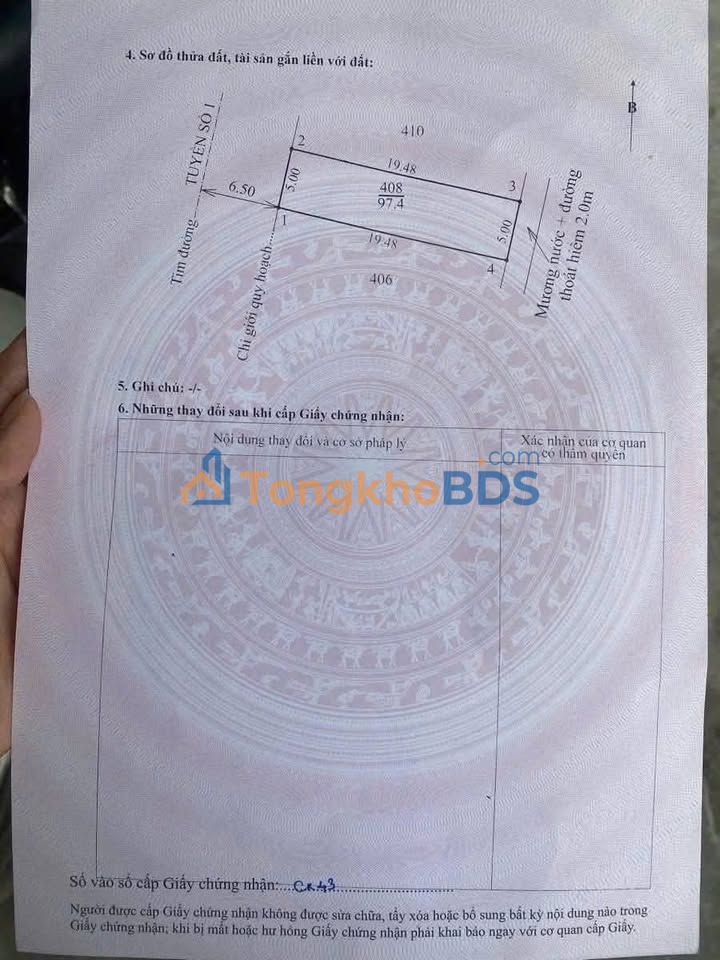 Đất An Vân Dương Huế 97m² giá 2.8 tỷ - Sổ đỏ chính chủ