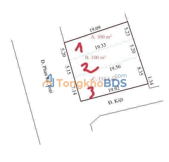 Đất Nền Mặt Tiền Phan Kế Toại, Hương Trà 100m² - Sổ Hồng Sẵn Sàng