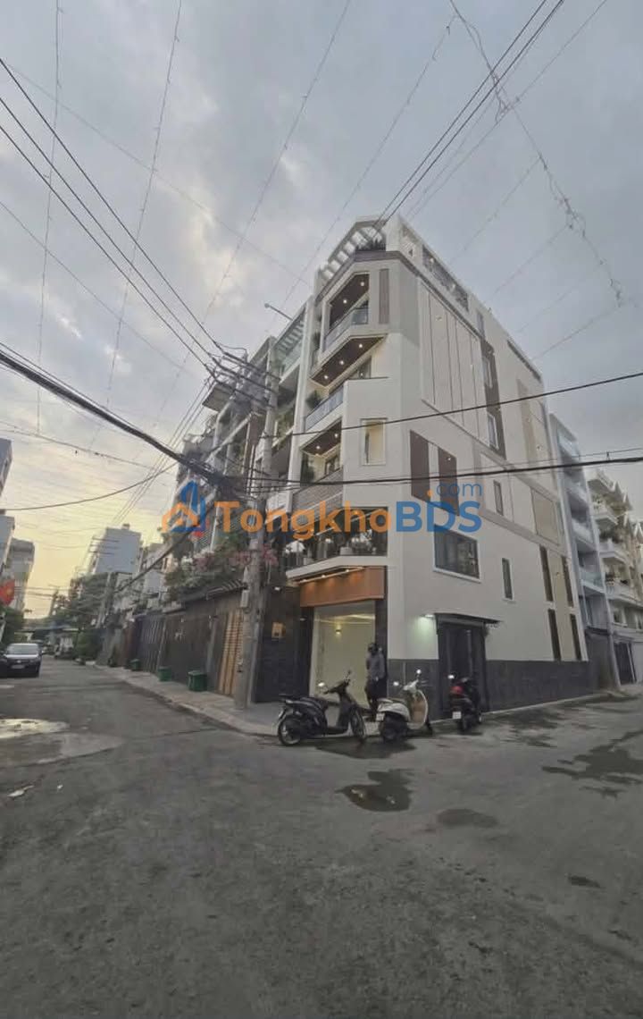 Nhà Góc 2MT Hẻm 8m Lê Đức Thọ Gò Vấp - 4PN, Thang Máy, Sổ Hồng